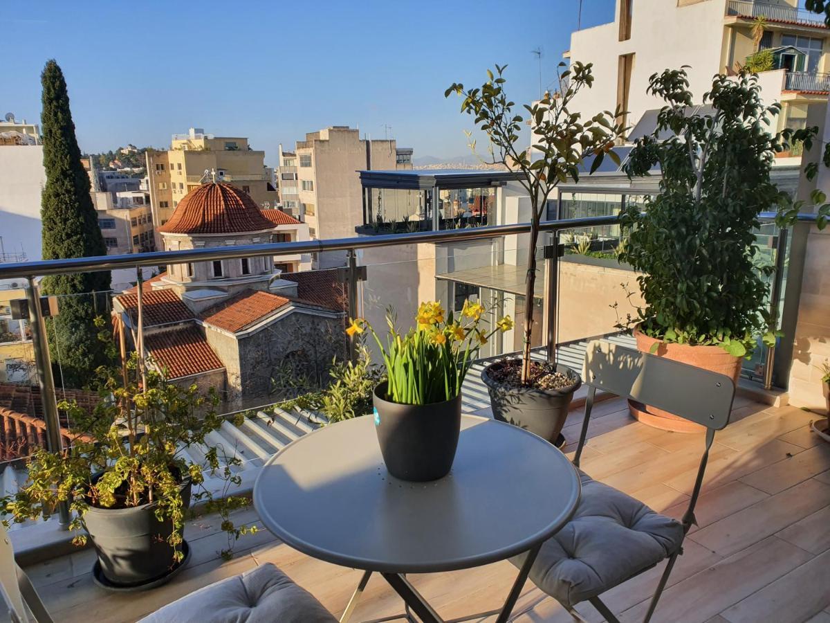 Super Loft With Acropolis View Apartment Athena Bagian luar foto