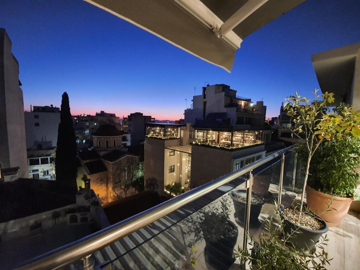 Super Loft With Acropolis View Apartment Athena Bagian luar foto